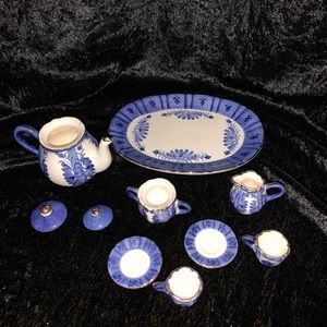 10 Piece Mini Tea Set Made in Thailand